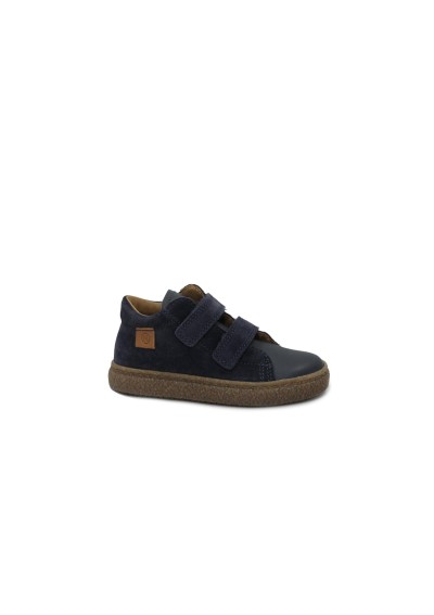 1 - NATURINO ALBUS VL 26/29 15285 blue scarpe bambino mid strappi pelle suede