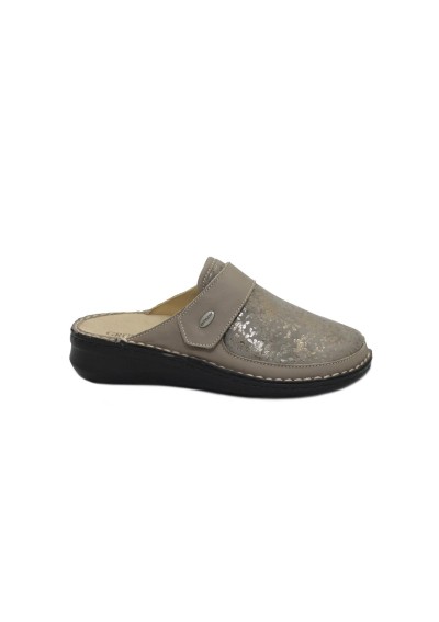 1 - GRUNLAND DAMI CE0260 taupe ciabatte donna plantare estraibile strappo pelle