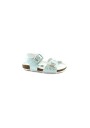 1 - GRUNLAND AFRE SB0812 22 azzurro cielo sandalo bambina fibbie glitter