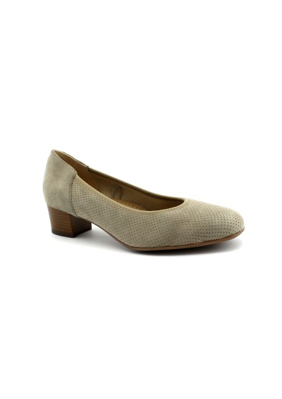 1 - CINZIA SOFT IV5786SP beige scarpe donna decolletè camoscio