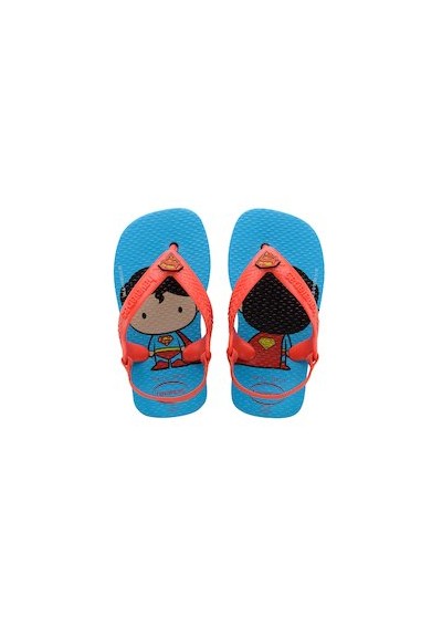 1 - HAVAIANAS N B HEROIS 7151 blu turquoise rosso ciabatte bambino infradito gomma