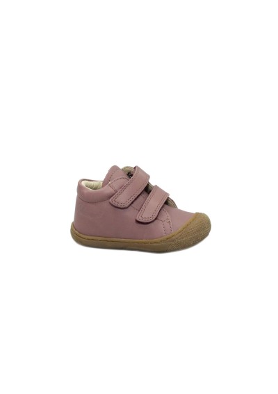 1 - NATURINO COCOON 12904-01 rose rosa antico scarpe bambina strappi  pelle