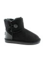 1 - GRUNLAND CROM PO1001 nero 28/34 scarpe bambina stivaletti pelo