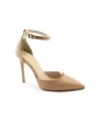 1 - DIVINE FOLLIE 20101 carne rosa decolletè scarpa donna punta tacco pelle