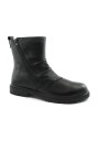 1 - GRUNLAND COLT PO2201 nero scarpe bambina stivaletti zip pelle