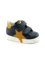 1 - FALCOTTO SALAZAR VL CALF blu scarpe sneakers strappo pelle bambino