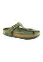 1 - BIRKENSTOCK GIZEH KIDS 1015597 camouflage green verde ciabatte infradito bambino ragazzo
