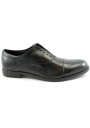1 - FRANCO FEDELE 6251 nero scarpe uomo francesina puntale slip on pelle elegante