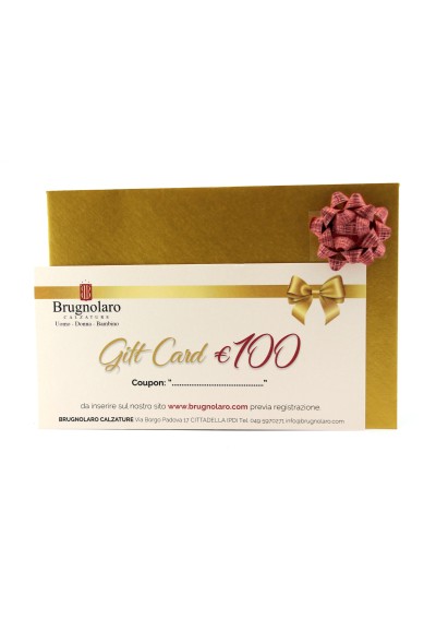 1 - GIFT-CARD-100 Gift Card buono sconto del valore di € 100