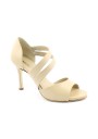 1 - MELLUSO S860A skin nude scarpe donna decolletè sandalo punta aperta fasce