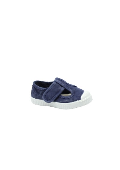1 - CIENTA 77777 84 21/30 azul oscur blu scarpe bambino strappo tessuto profumate