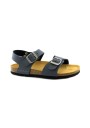 2 - GRUNLAND LUCE SB0901 blu sandalo bambino fibbie birk