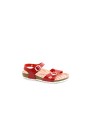 1 - BIRKENSTOCK RIO KIDS 1012720 nautical stripes red rosso sandali bambina fibbie