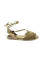 1 - SUYUTE 6685 natural beige scarpe sandali donna corda laccio espadrillas