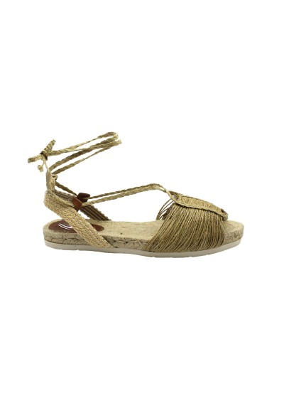 1 - SUYUTE 6685 natural beige scarpe sandali donna corda laccio espadrillas