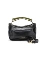 1 - CAFè NOIR YF0912 nero borsa manico oro tracolla donna