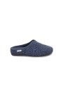 1 - GRUNLAND ADRI CI1597 blu ciabatte pantofola donna tessuto