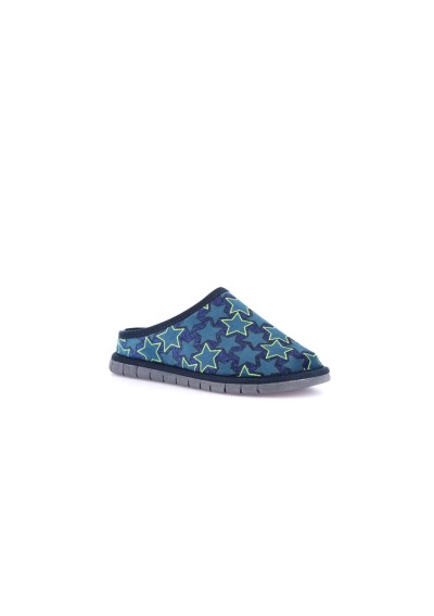 1 - GRUNLAND CI1593 FIMO blu ciabatte pantofole bambino panno