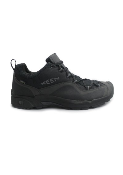1 - KEEN 1026199 WASATCH CREST WP black magnet nero sneakers uomo waterproof