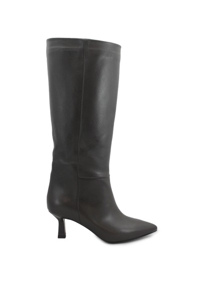 1 - ROMANO MEDEA testa di moro stivale donna tacco pelle