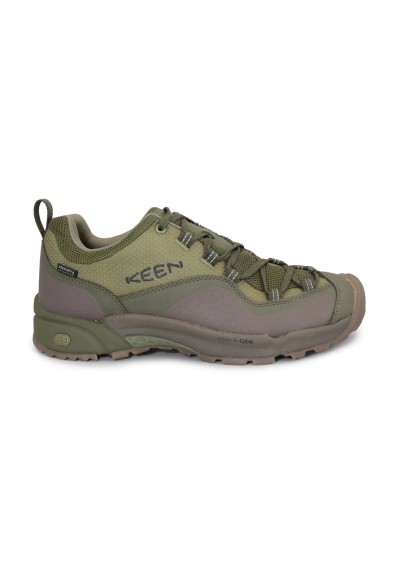 1 - KEEN 1026198 WASATCH CREST WP olive drab dark olive sneakers uomo waterproof
