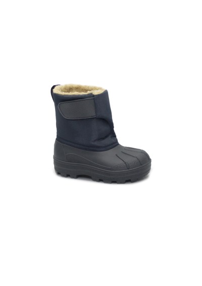 1 - IGOR MENDI W10259 marino navy blu stivaletti pioggia bambino bambina gomma + tessuto strappo