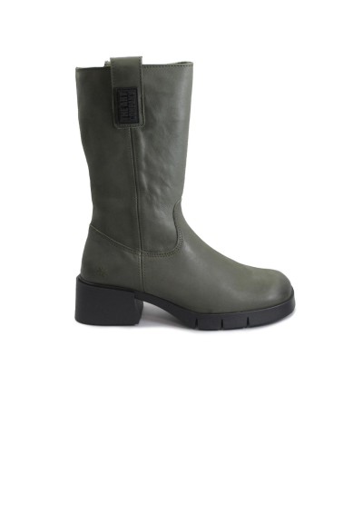 1 - ART COMPANY 1286 VARSOVIA kaki donna stivaletto pelle zip tacco