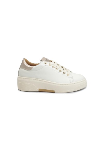 1 - MELLUSO 034372 250287 beige scarpe sneaker donna lacci platform