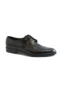 1 - FRANCO FEDELE 2983 nero scarpe uomo derby elegante puntale pelle