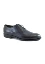 1 - FRANCO FEDELE 6065 marine blu scarpe uomo derby elegante puntale pelle
