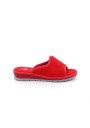 1 - GRUNLAND DOLA CI1317 RE-SOFT rosso ciabatte donna tessuto spugna