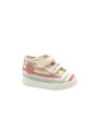 1 - FALCOTTO MICHAEL 14604 white multi scarpe sneakers bambina strappi tela primi passi