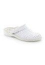 1 - GRUNLAND DARA CE0098 bianco ciabatte donna zoccolo plantare estraibile fori