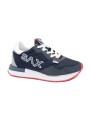 1 - SAX SAM3150 SETH flag blu scarpe uomo sneakers lacci