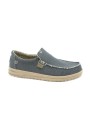 1 - HEY DUDE MIKKA BRAIDED depp blue scarpe uomo sneakers slip on
