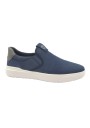 1 - TIMBERLAND A293W SENECA BAY dark blue scarpe uomo slip on pelle sneakers light