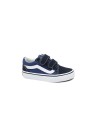 1 - VANS OLD SKOOL HENWD1 navy blu scarpe bambino sneakers strappi