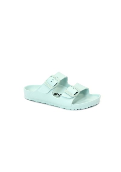 1 - BIRKENSTOCK ARIZONA EVA 1026753 surf green ciabatte bambino fibbie gomma