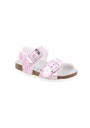 1 - GRUNLAND ARIA SB1789 rosa bianco glitter sandali bambina fibbie planatrino anatomico