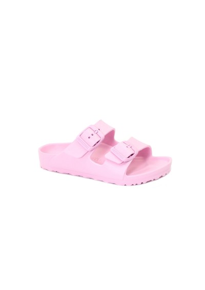 1 - BIRKENSTOCK ARIZONA EVA rosa 1026649 fondant pink ciabatte bambina fibbie gomma
