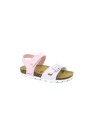 1 - GRUNLAND LUCE SB1831 glicine rosa sandalo bambina fibbia strappo birk
