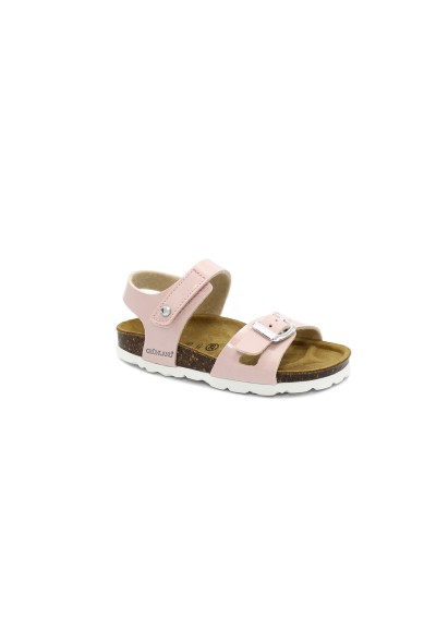 1 - GRUNLAND LUCE SB1658 rosa sandalo bambina strappo fibbia
