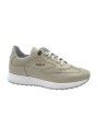 1 - MELLUSO WALK U16255 malto grigio scarpe sneakers uomo lacci pelle