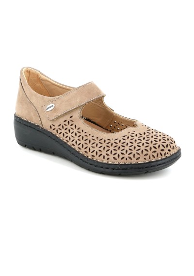 1 - GRUNLAND NESI SC4884 corda scarpe donna ballerine comfort plantare estraibile cinturino strappo