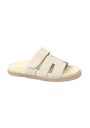 1 - DIVINE FOLLIE DFE20 beige ciabatta donna nubuck plantare strappo