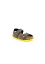 1 - GRUNLAND ARIA SB0025 oliva giallo scarpe sandalo bambino fibbie birk