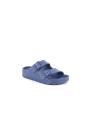 1 - GRUNLAND KUBE CI1886 blu bambino ciabatte anatomiche fasce birk gomma