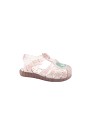 1 - GIOSEPPO SOSUA 68085 pink rosa sandali bambina gomma mare gabbietta ragnetto bottone