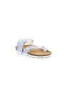 1 - GRUNLAND LUCE SB2121 glicine sandali bambina fibbie plantarino anatomico