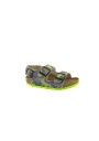 1 - BIRKENSTOCK MILANO KINDER 1022221 camo lime aqua sandali bambino fibbie
